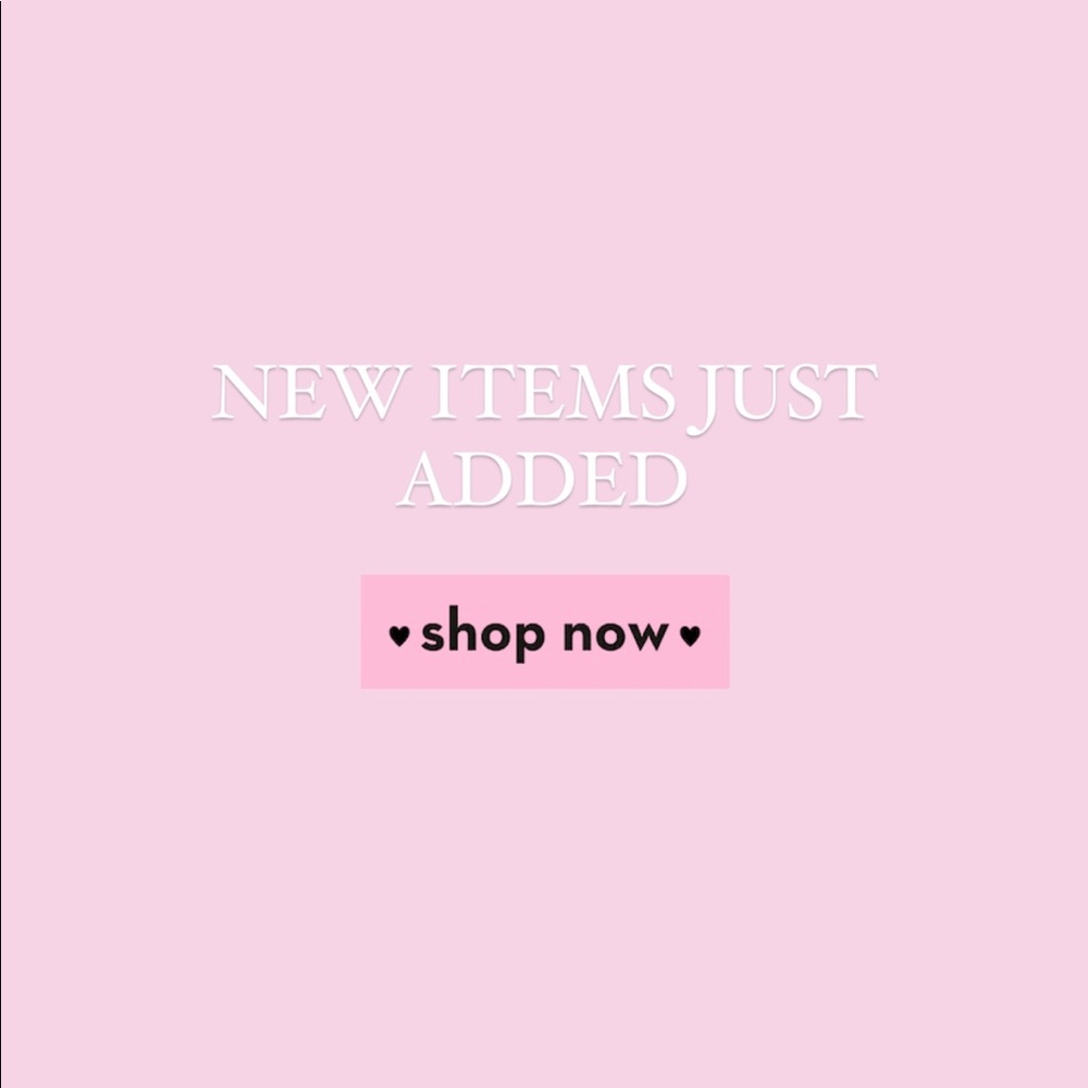 NEW ITEMS JUST DROPPED ✨SHOP NOW✨